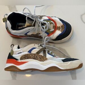Vans Varix WC leopard animal print Clash Shoes urban outfitters women’s 5.5